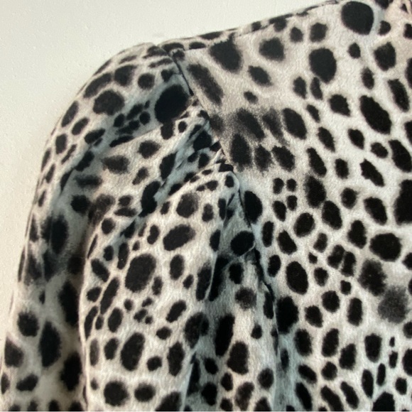 A New Day Cheetah Print Fit and Flare Maxi Dress Office Business Casual Size S - Picture 6 of 15